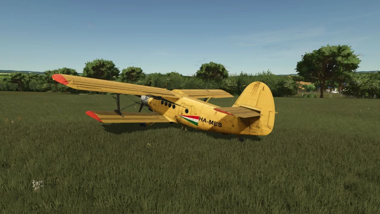 FS25 Antonov AN-2 V1.1 Vehicles Mod FS25 Mod Free Download