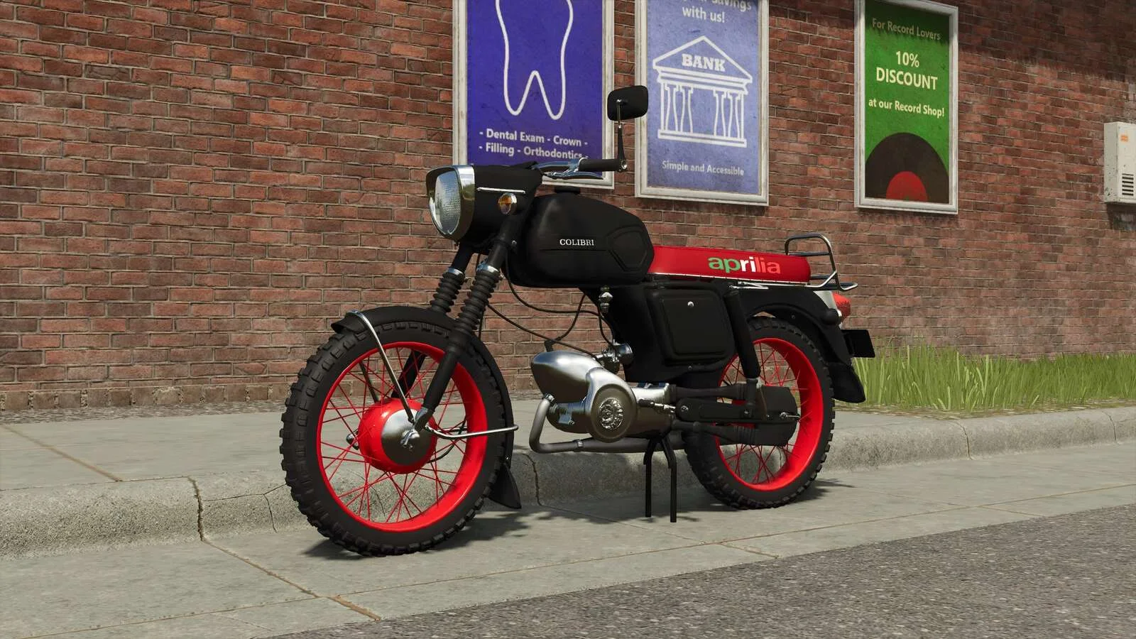 FS25 Aprilia Colibri SDX v1.0 Vehicles Mod FS25 Mod Free Download