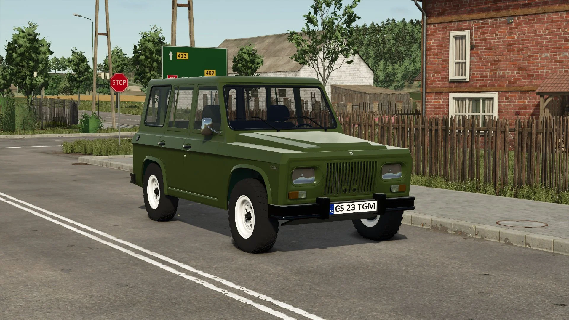 FS25 Aro 244 1972 V1.1 Vehicles Mod FS25 Mod Free Download