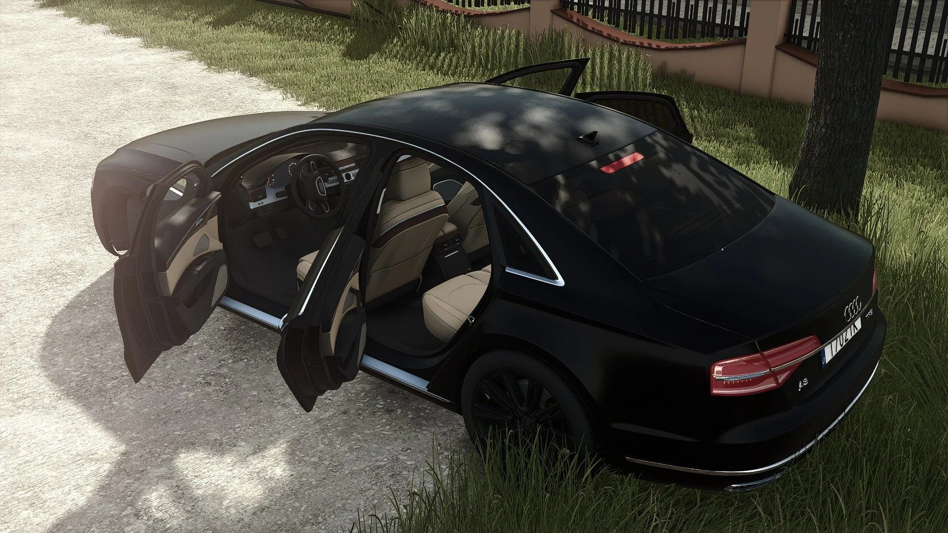 FS25 Audi A8 V1.5 Vehicles Mod FS25 Mod Free Download