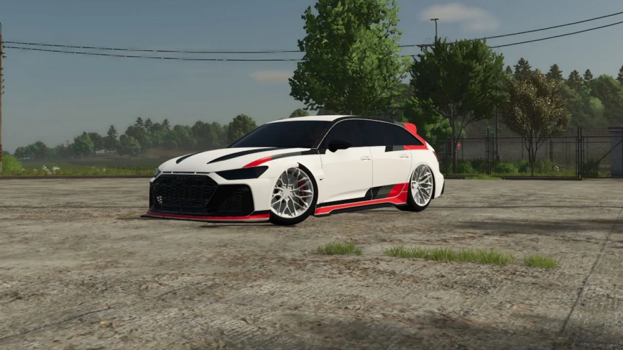 FS25 Audi RS6 GT V2.0.2.6 Vehicles Mod FS25 Mod Free Download