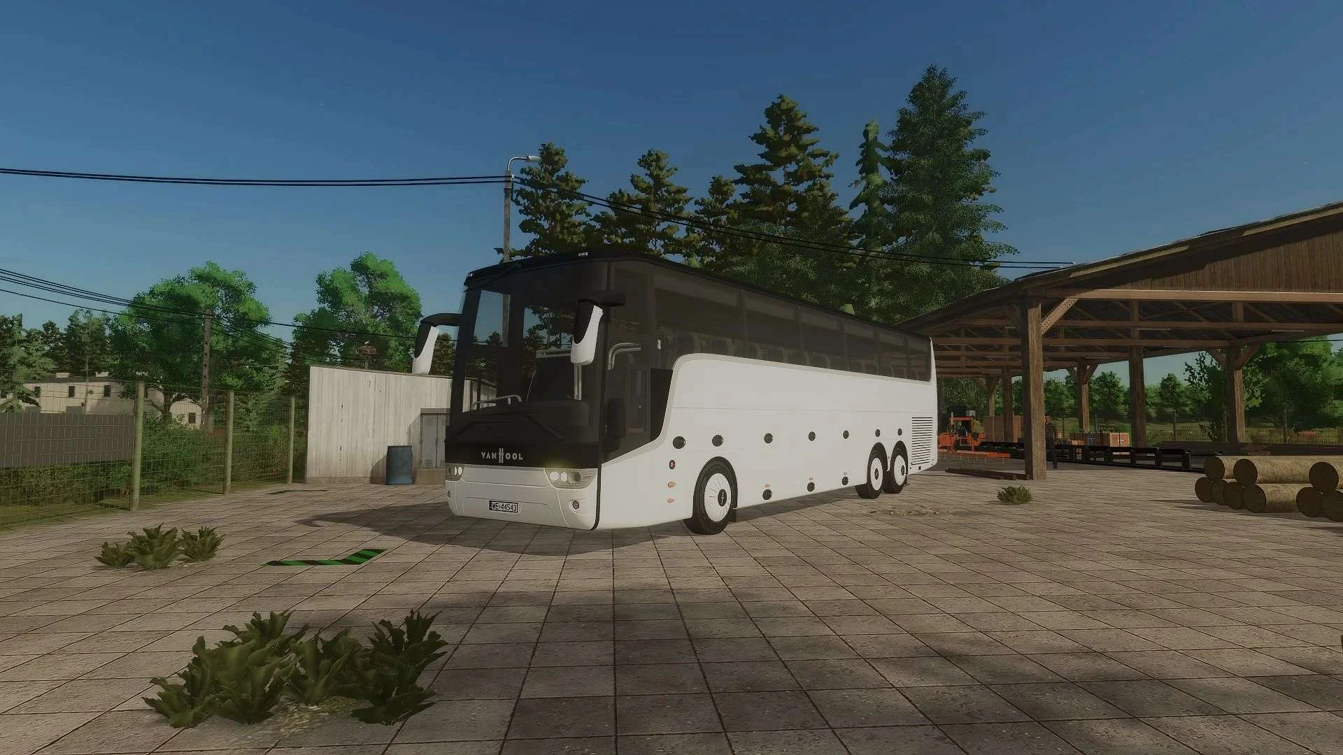 FS25 Autobus Vanhool Astron TX16 v1.0 Vehicles Mod FS25 Mod Free Download