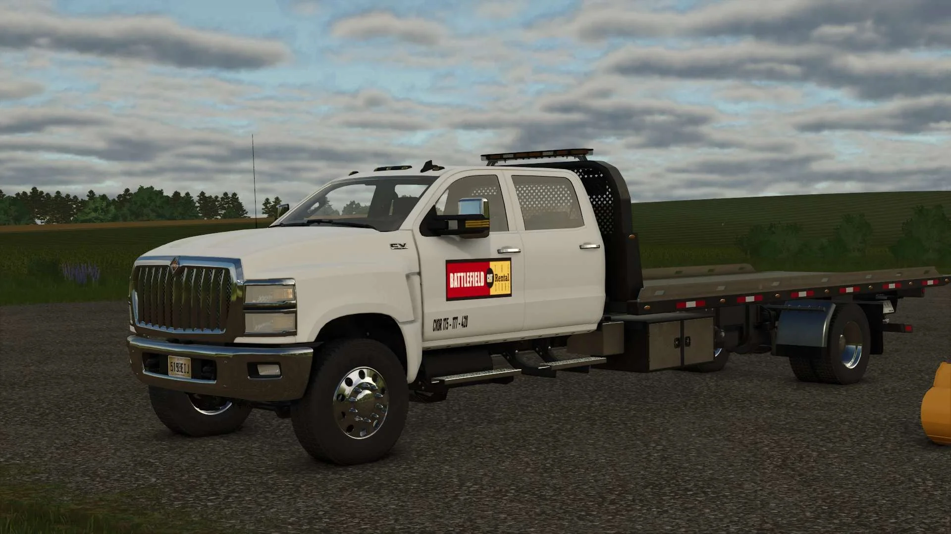 FS25 Battlefield Rental International CV RollBack v1.0 Vehicles Mod FS25 Mod Free Download