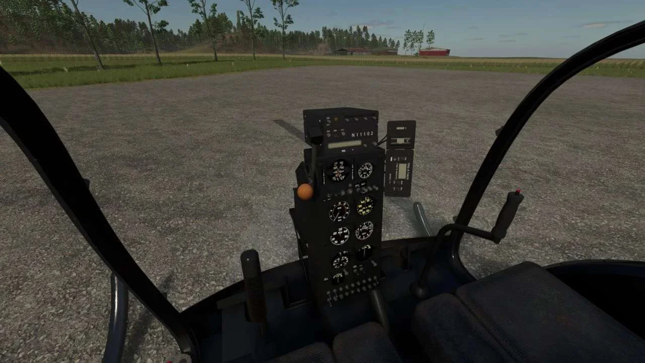 FS25 Bell 47G Helicopter v1.0.1 Vehicles Mod FS25 Mod Free Download
