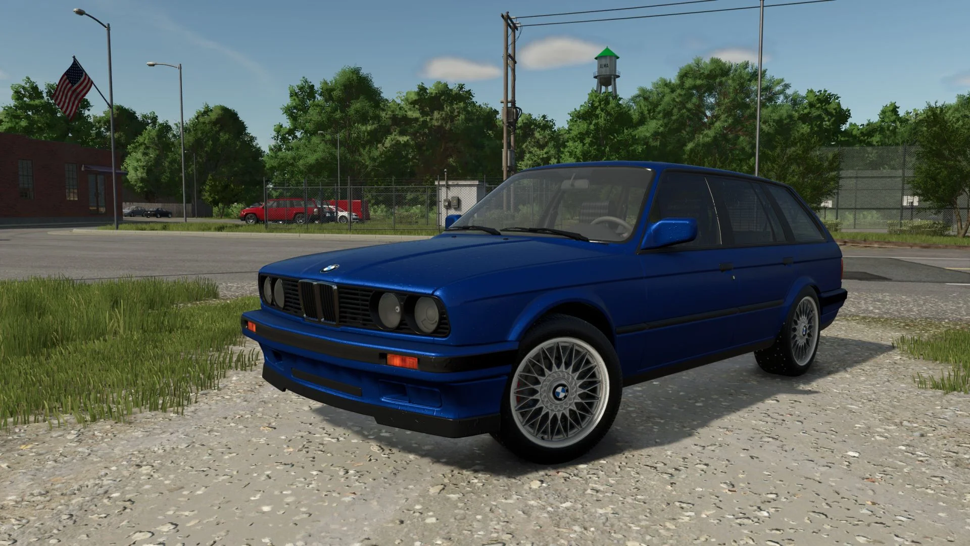 FS25 BMW E30 Touring V1.0 Vehicles Mod FS25 Mod Free Download
