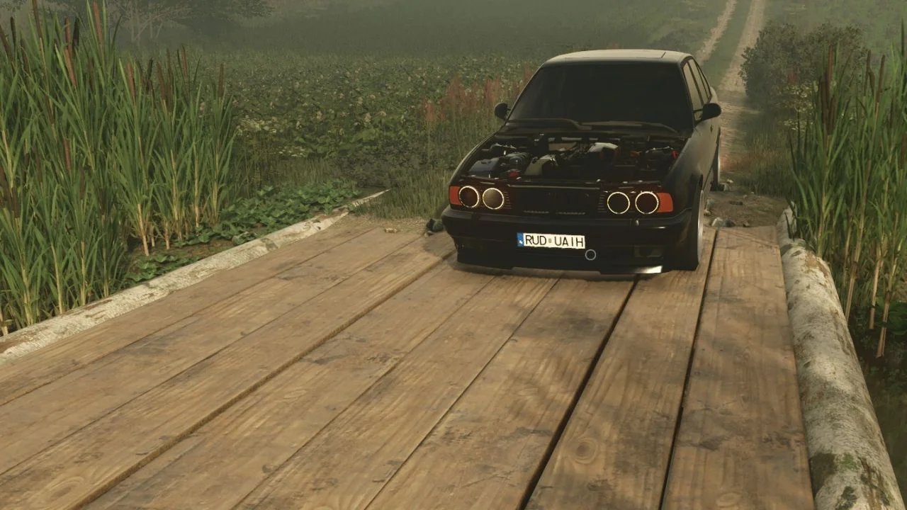 FS25 BMW E34 (525i, 540i, M5) V1.0 Vehicles Mod FS25 Mod Free Download