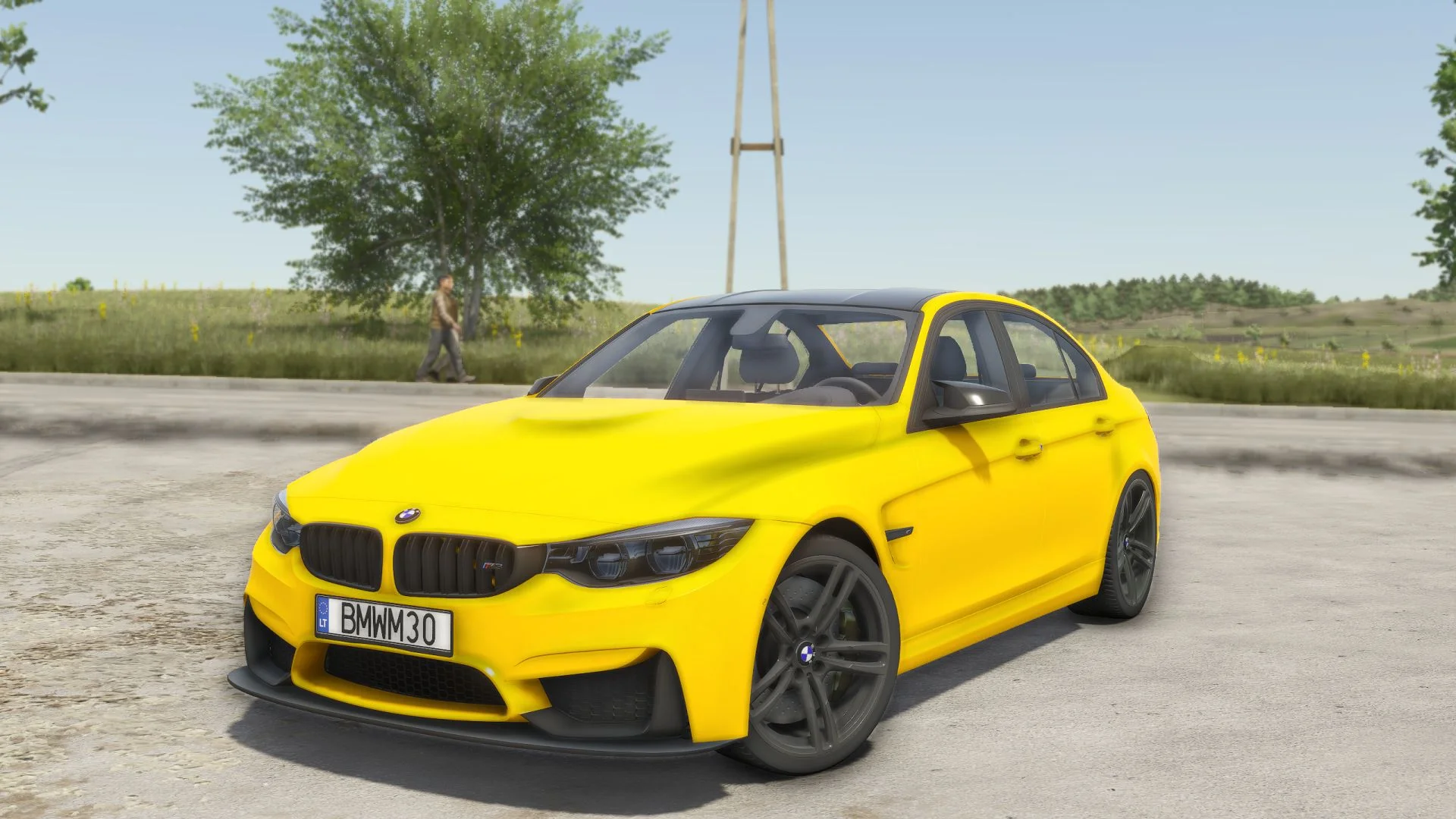 FS25 BMW M3 F80 V1.0.0.1 Vehicles Mod FS25 Mod Free Download