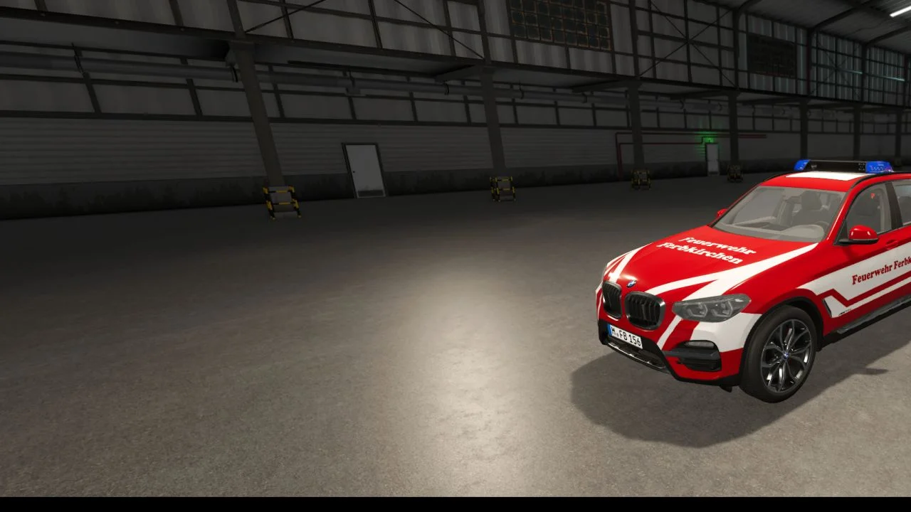 FS25 BMW X3 Ferbkirchen Fire Department V1.0 Vehicles Mod FS25 Mod Free Download