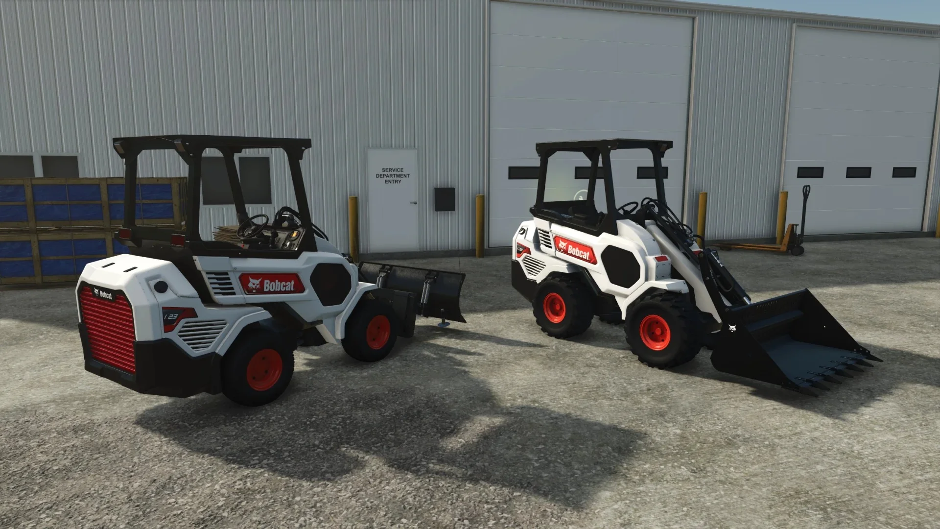 FS25 Bobcat L23/L28 v1.0 Vehicles Mod FS25 Mod Free Download