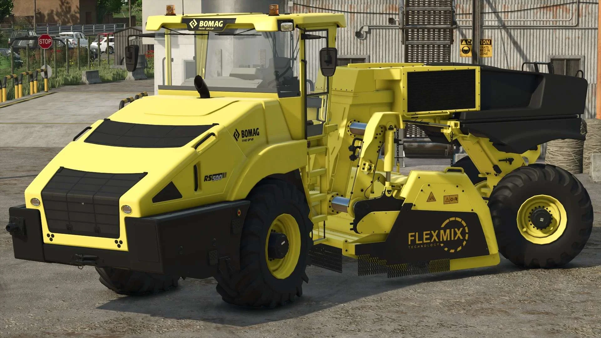 FS25 Bomag RS 500 v1.0 Vehicles Mod FS25 Mod Free Download