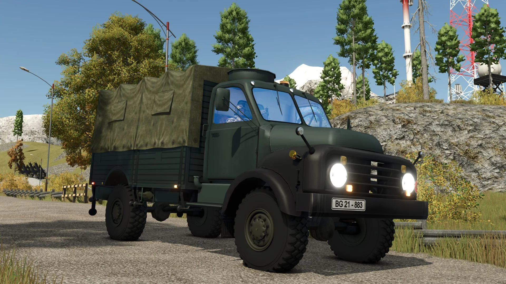 FS25 Borgward B 300 V1.0 Vehicles Mod FS25 Mod Free Download