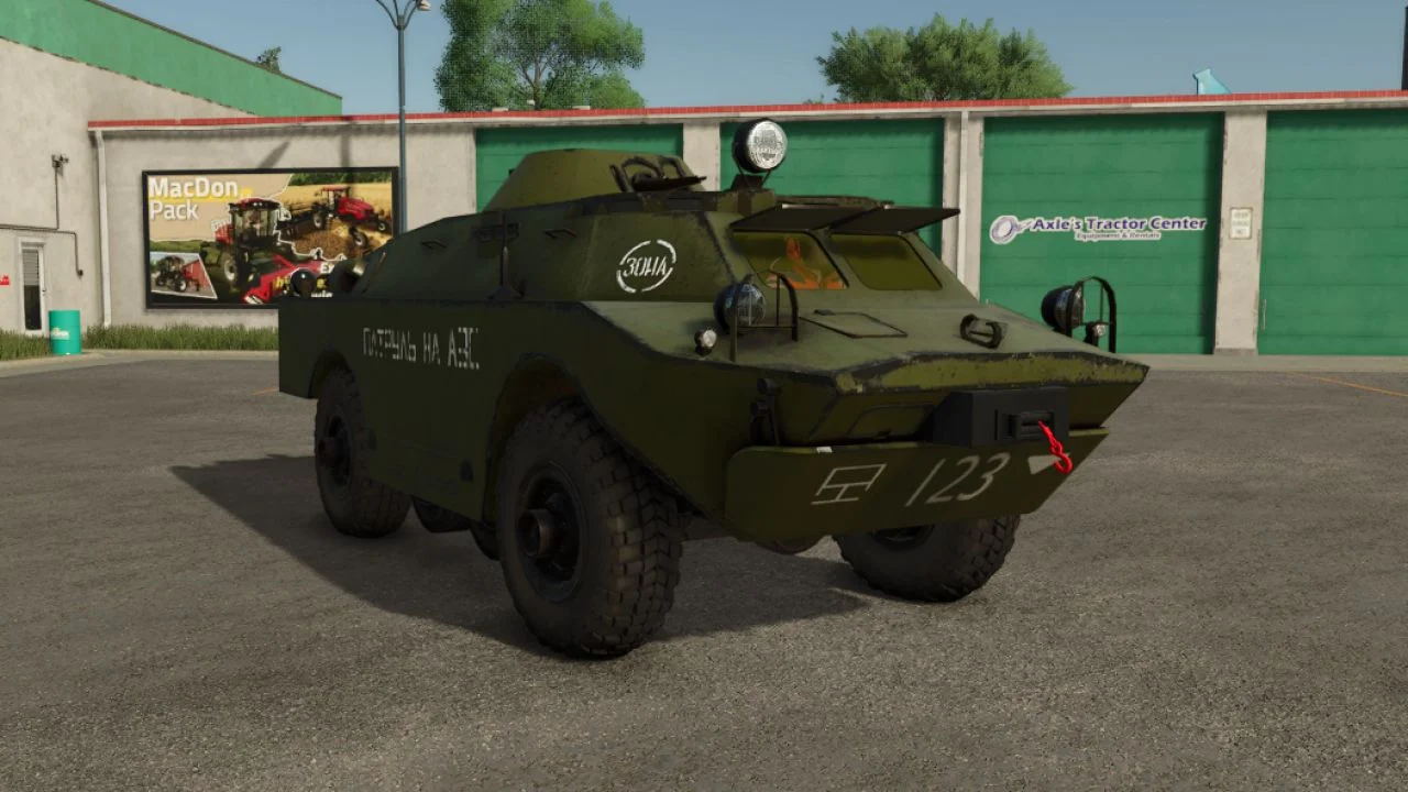 FS25 BRDM-2 v1.0 Vehicles Mod FS25 Mod Free Download