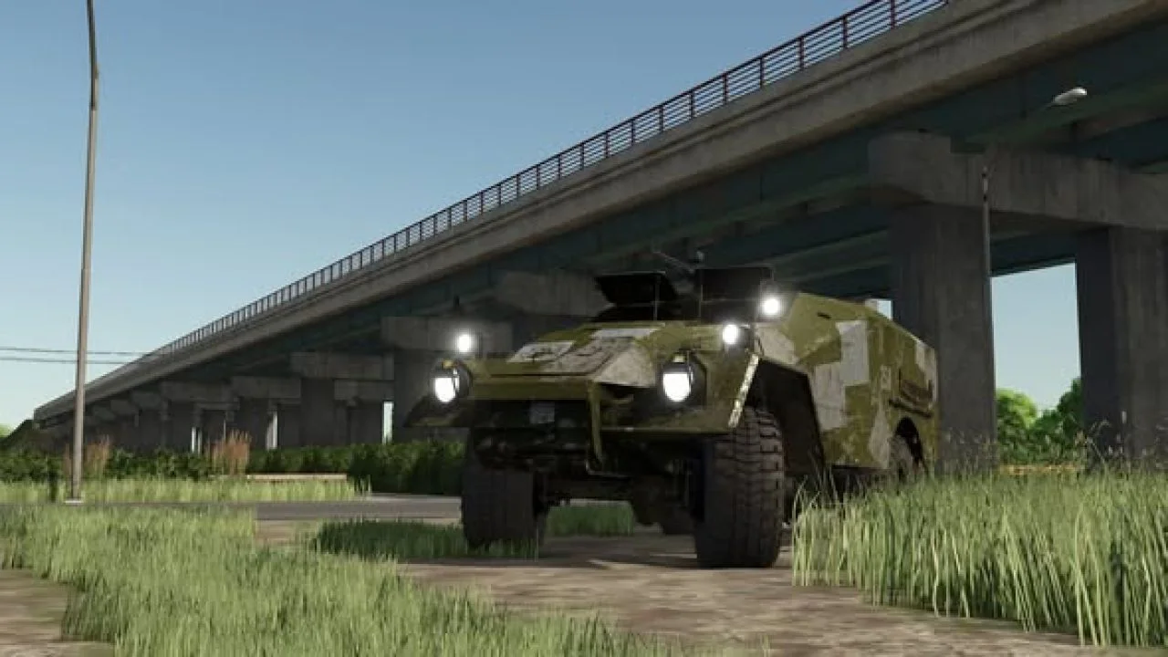 FS25 BTR-40 V1.0 Vehicles Mod FS25 Mod Free Download