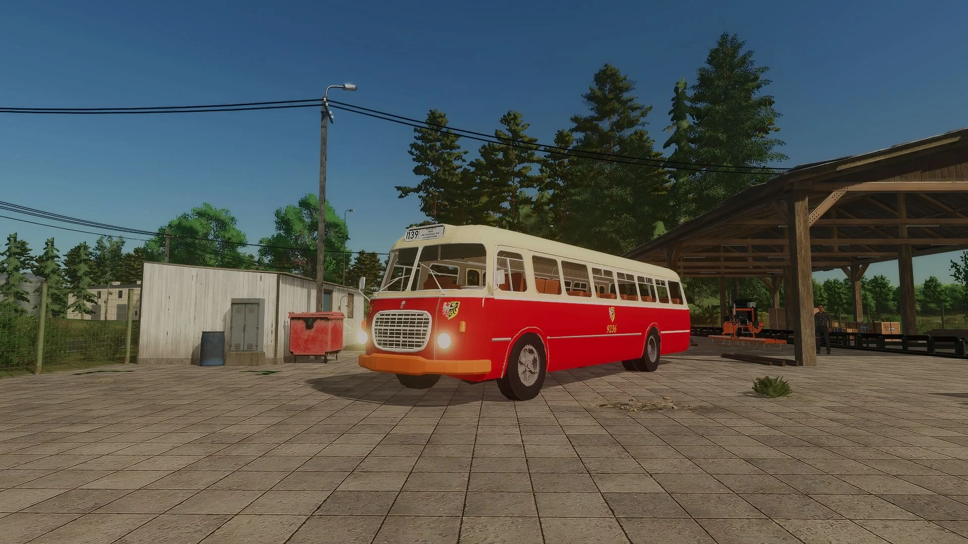 FS25 Bus Jelcz 272 Mex V1.0 Vehicles Mod FS25 Mod Free Download
