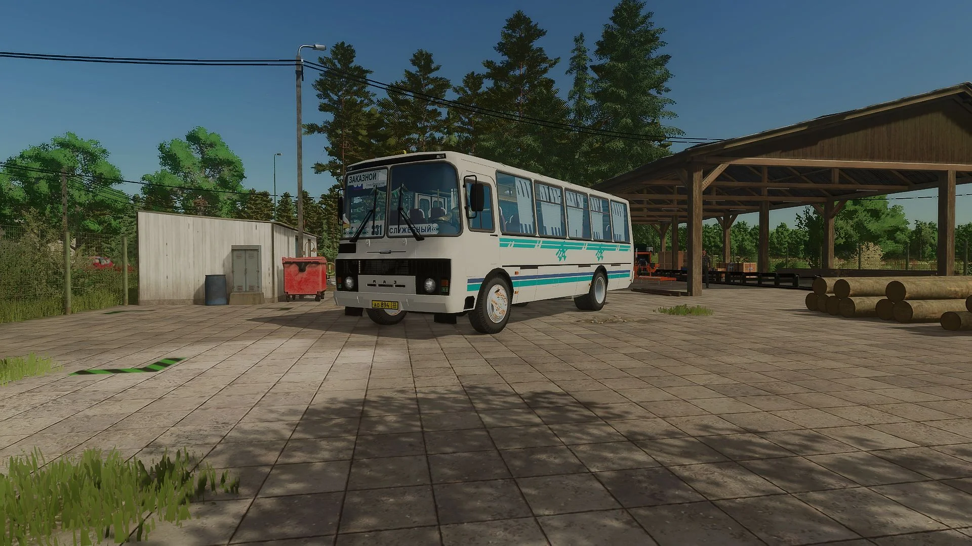 FS25 Bus Paz 4234 V1.0 Vehicles Mod FS25 Mod Free Download