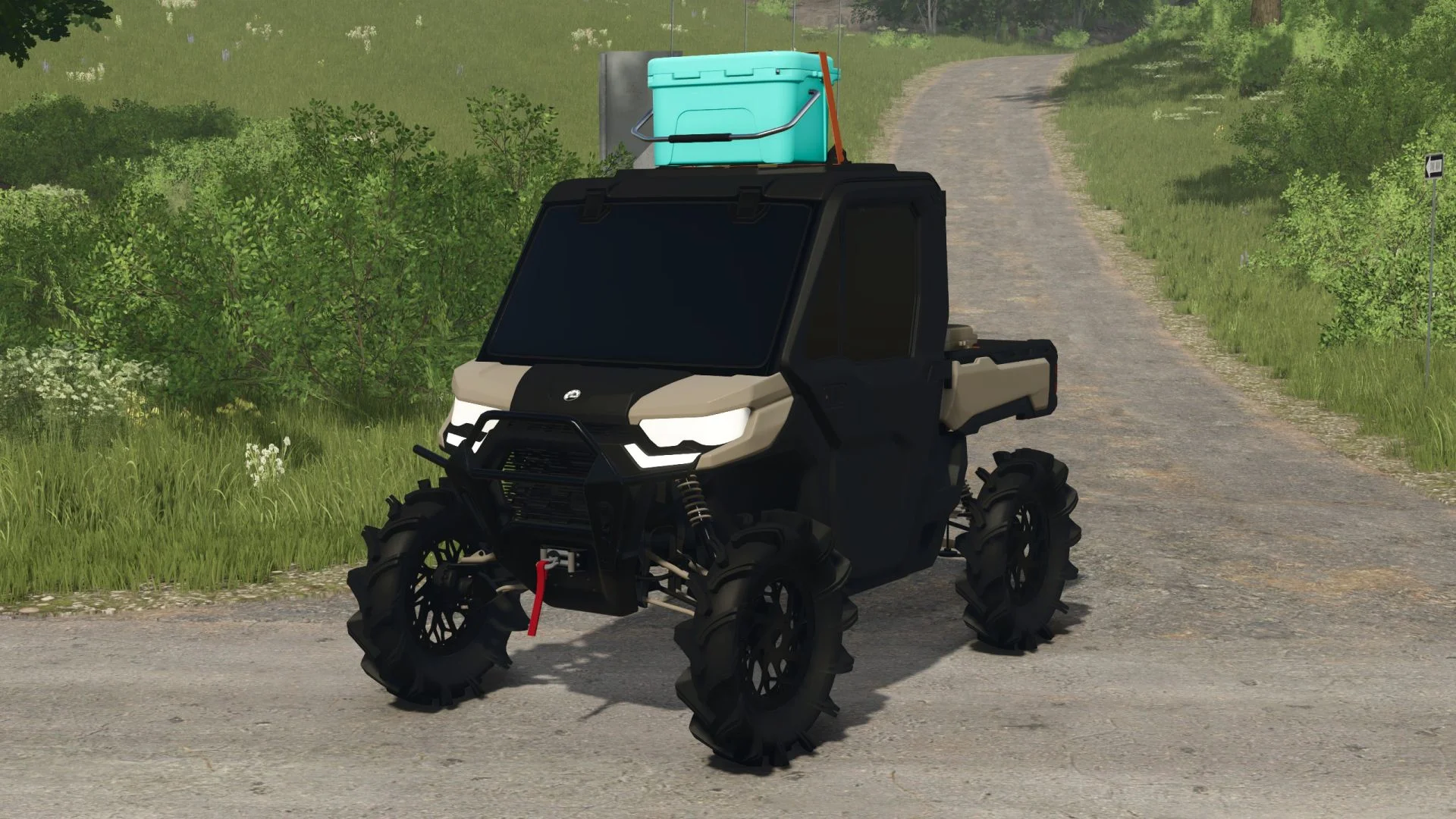 FS25 Can-Am ATV Defender V1.0 Vehicles Mod FS25 Mod Free Download