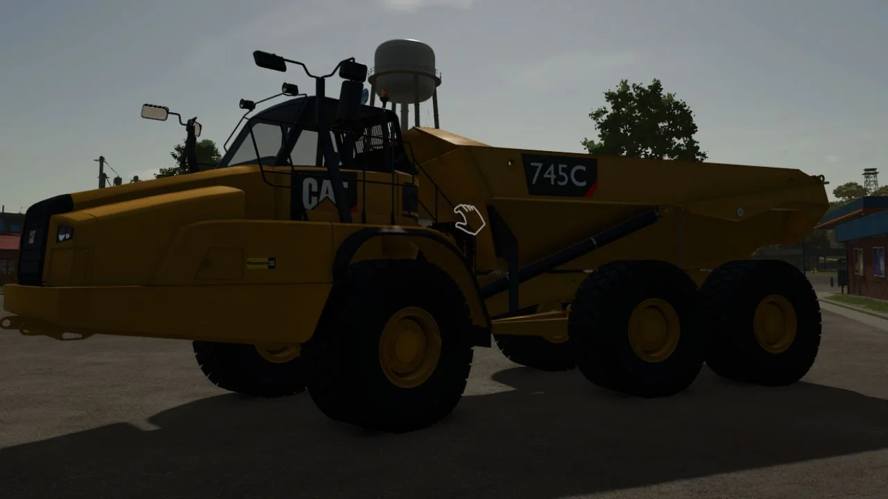 FS25 CAT 745C V1.0 Vehicles Mod FS25 Mod Free Download