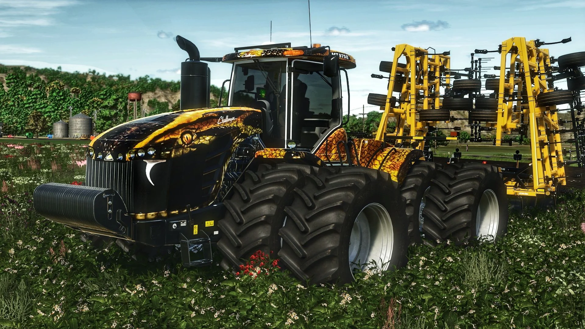 FS25 Challenger MT900E Field Anaconda V1.0 Vehicles Mod FS25 Mod Free Download