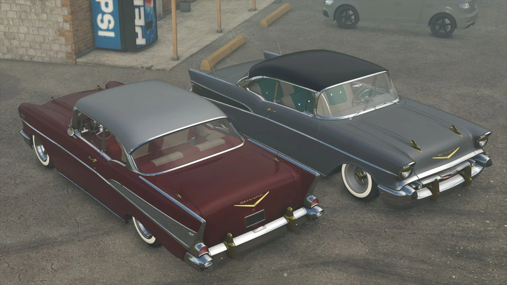FS25 Chevrolet Bel Air 1957 V1.0 Vehicles Mod FS25 Mod Free Download