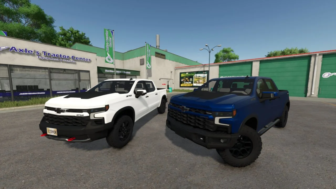 FS25 Chevrolet Silverado ZR2 2022 V1.0 Vehicles Mod FS25 Mod Free Download