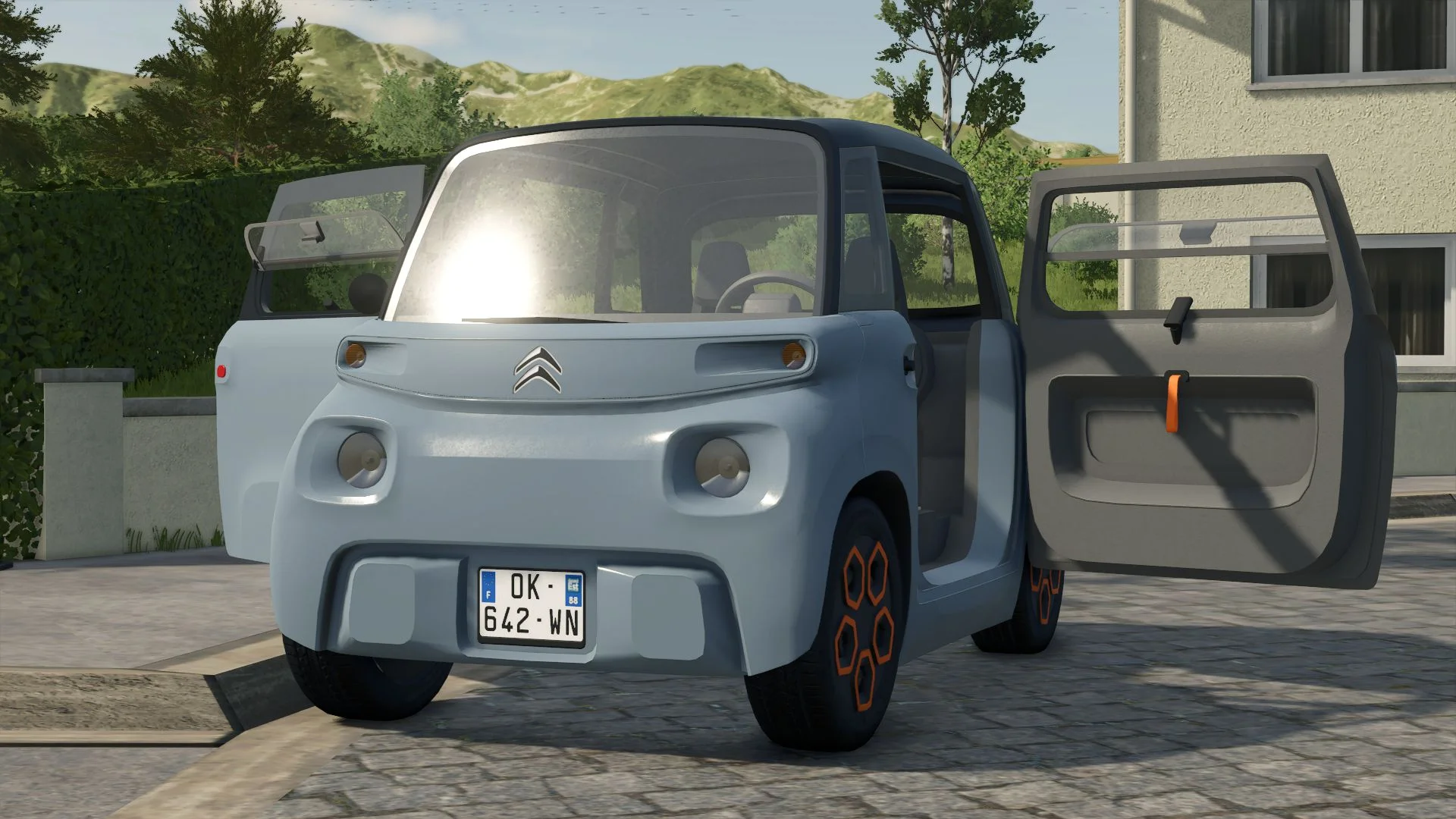 FS25 Citroën Ami V1.0 Vehicles Mod FS25 Mod Free Download