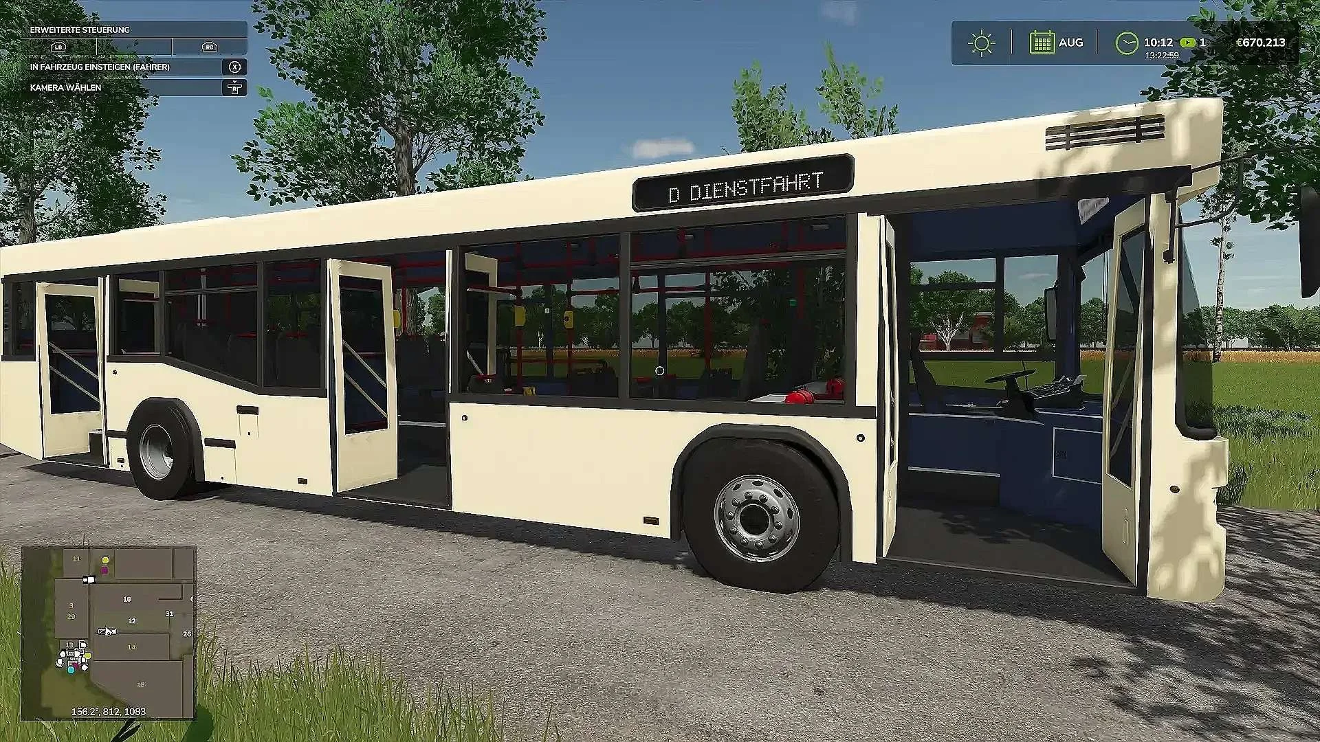 FS25 Cityliner Bus v1.0.0.1 Vehicles Mod FS25 Mod Free Download