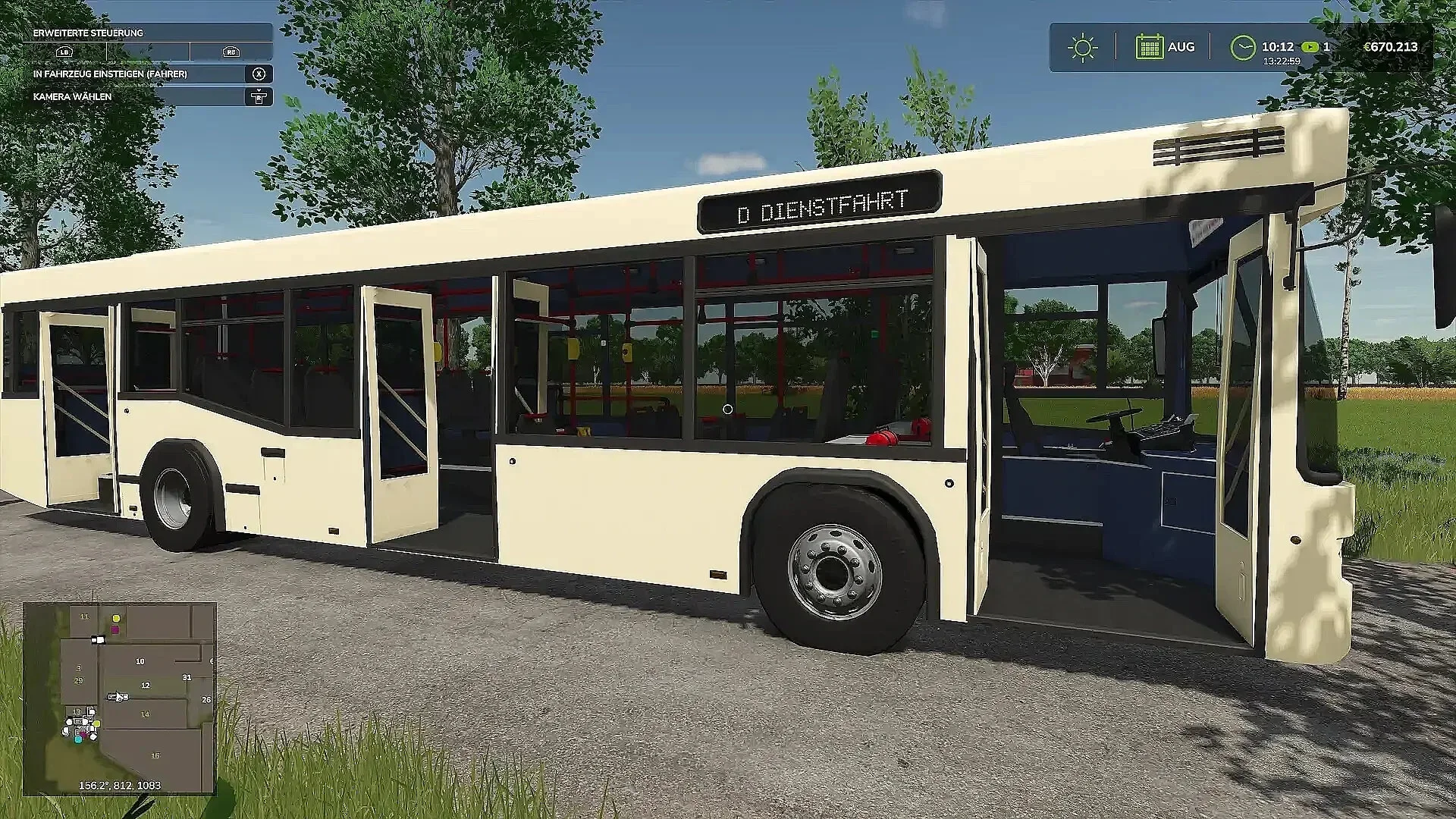 FS25 Cityliner Bus v1.0.0.2 Vehicles Mod FS25 Mod Free Download