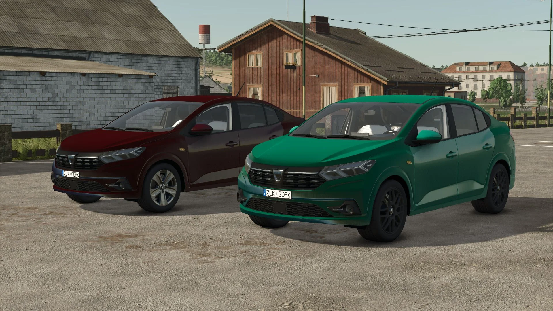 FS25 Dacia Logan v1.0 Vehicles Mod FS25 Mod Free Download