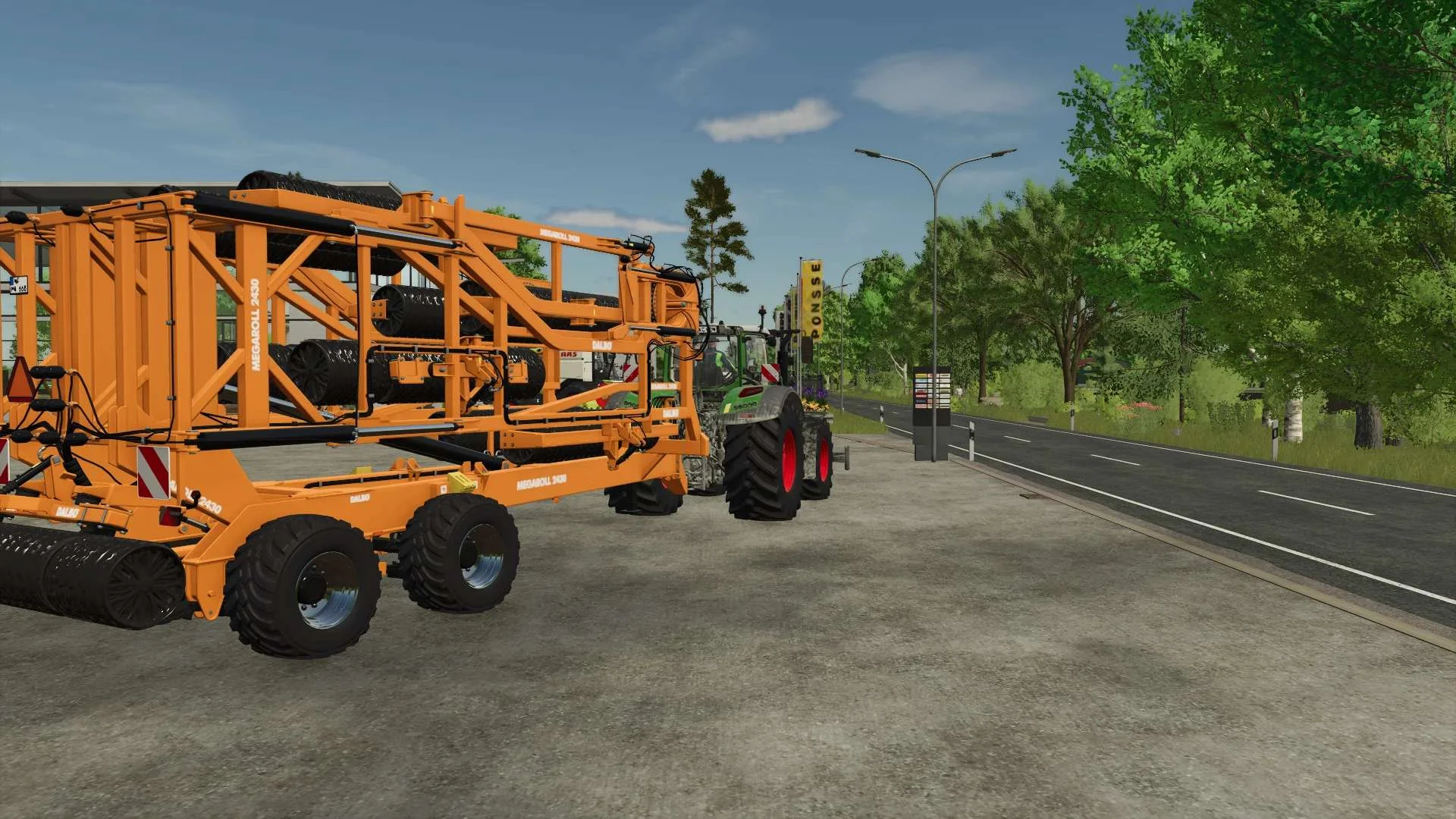 FS25 Dalbo MegaRoll 2430 v1.0 Vehicles Mod FS25 Mod Free Download