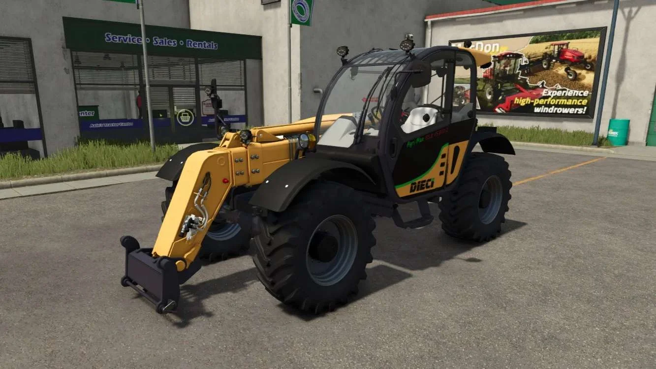 FS25 Dieci Agrimax 65.8 v1.0 Vehicles Mod FS25 Mod Free Download