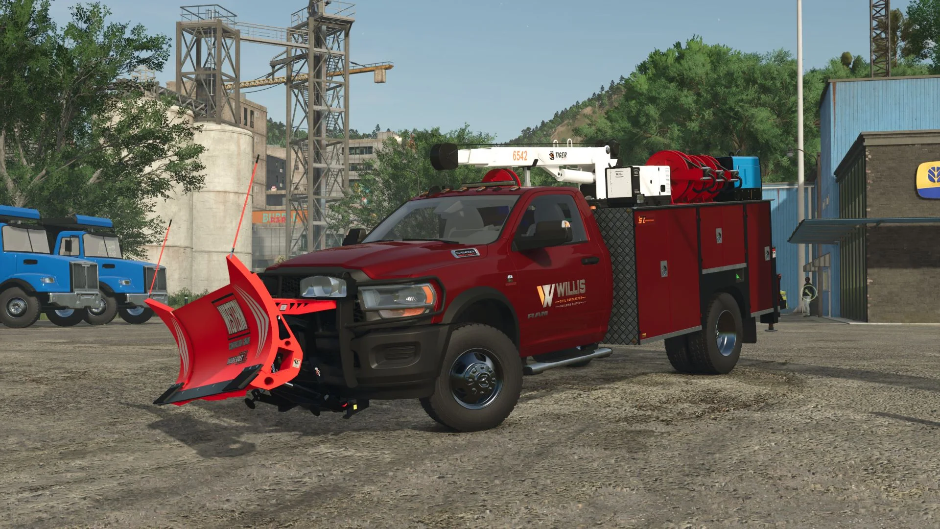 FS25 Dodge Ram 5500 CTWillis V1.0 Vehicles Mod FS25 Mod Free Download