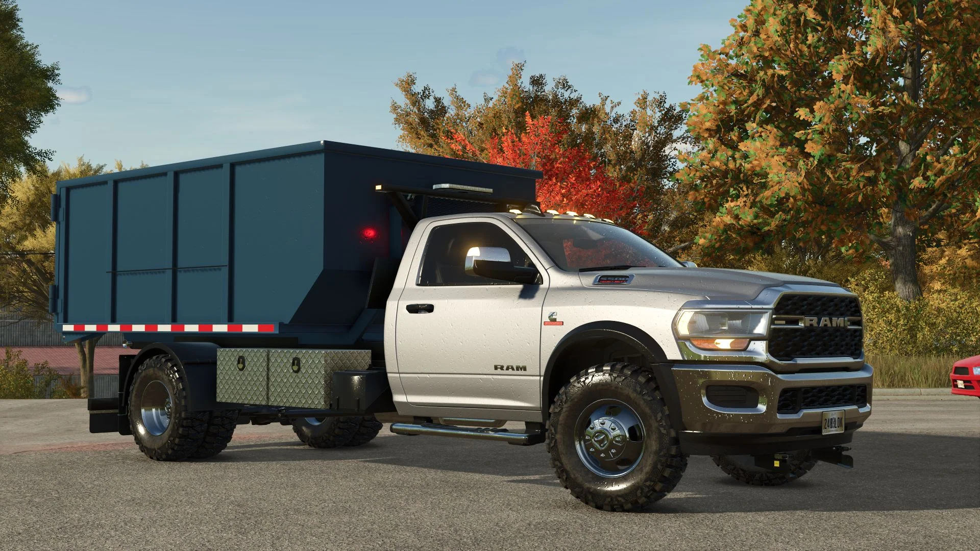 FS25 Dodge Ram 5500 SNG V1.4 Vehicles Mod FS25 Mod Free Download