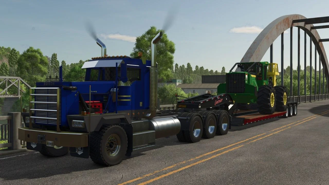 FS25 Edison BDE Mechanical V1.0.0.1 Vehicles Mod FS25 Mod Free Download