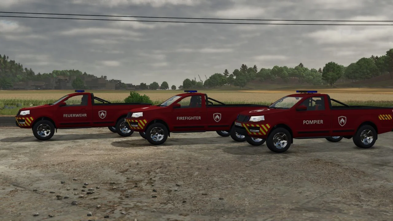 FS25 Emergency Service V1.0 Vehicles Mod FS25 Mod Free Download