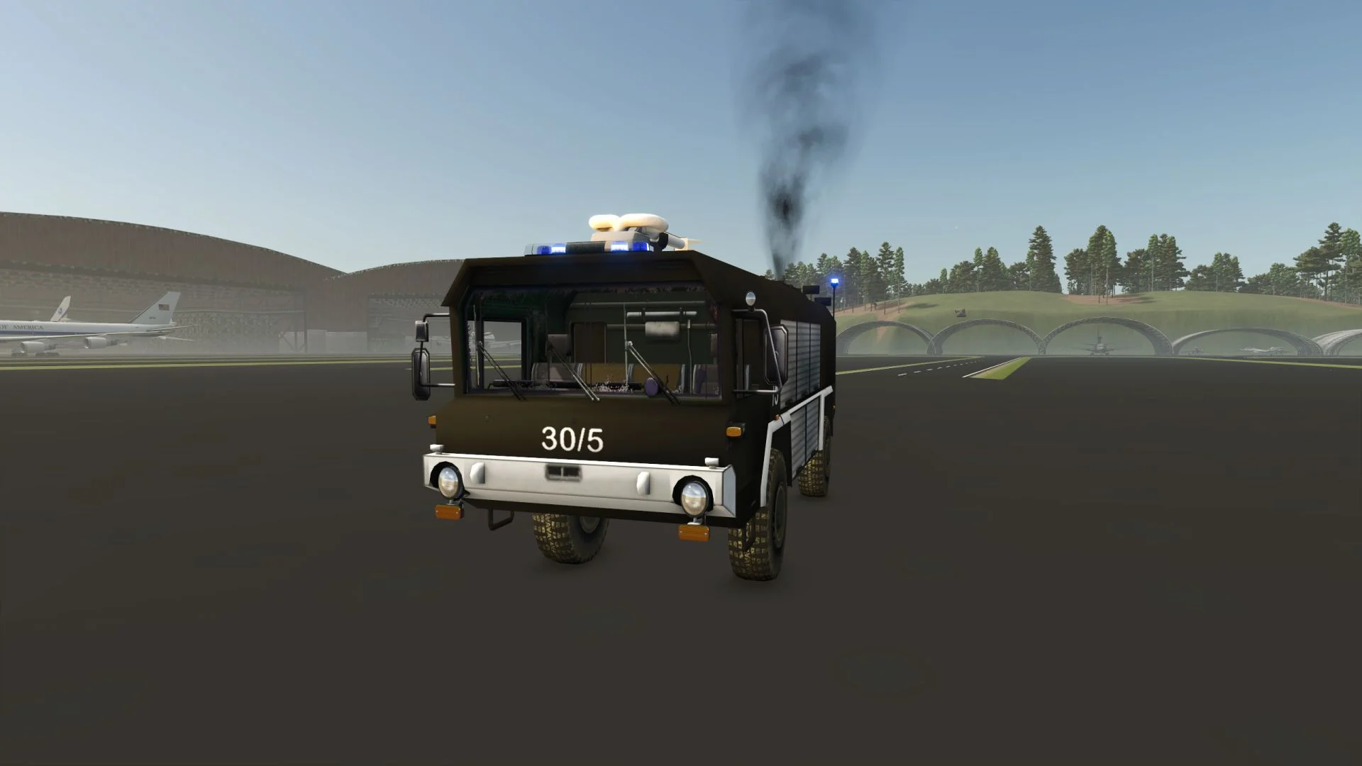 FS25 FAUN (military firefighter) V1.0 Vehicles Mod FS25 Mod Free Download