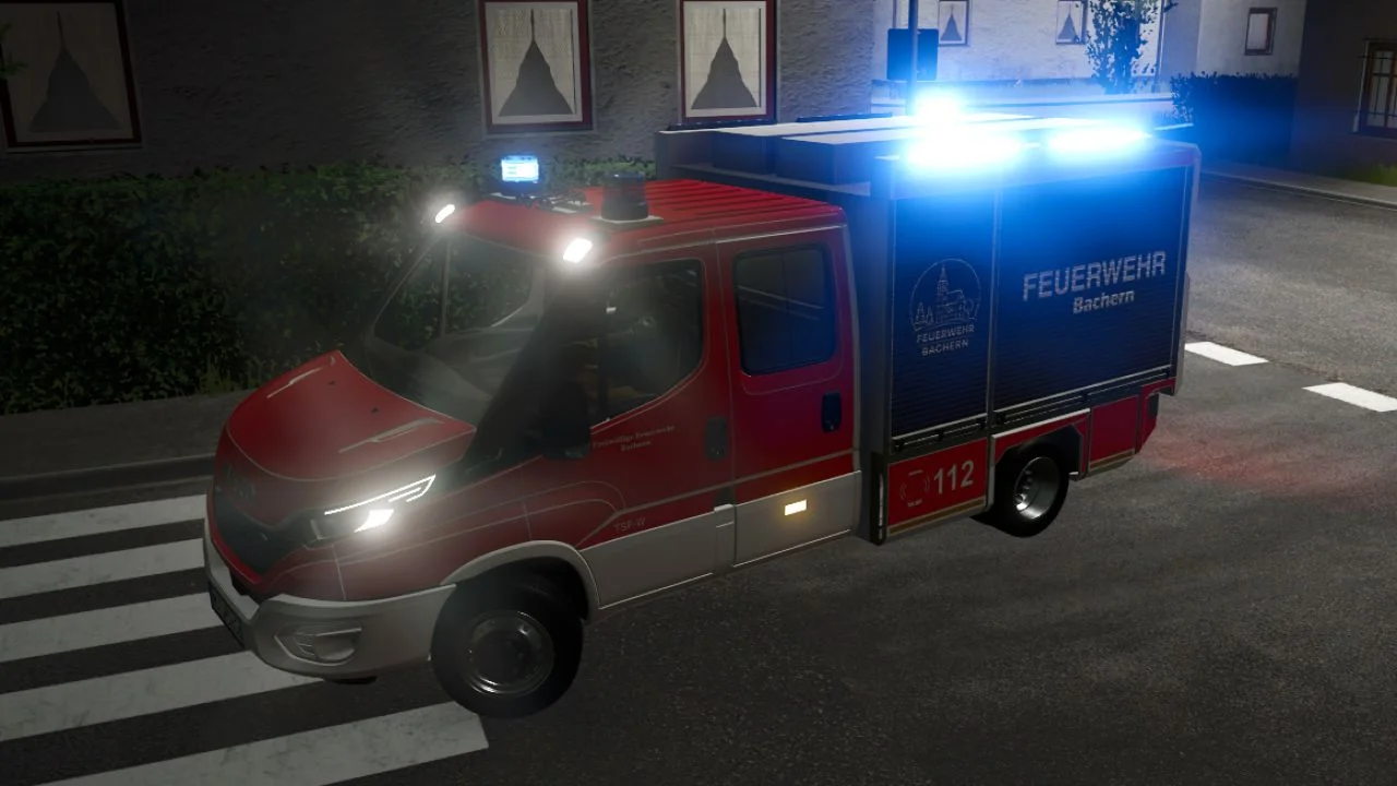 FS25 FFW TSF-W Bachern V1.0 Vehicles Mod FS25 Mod Free Download