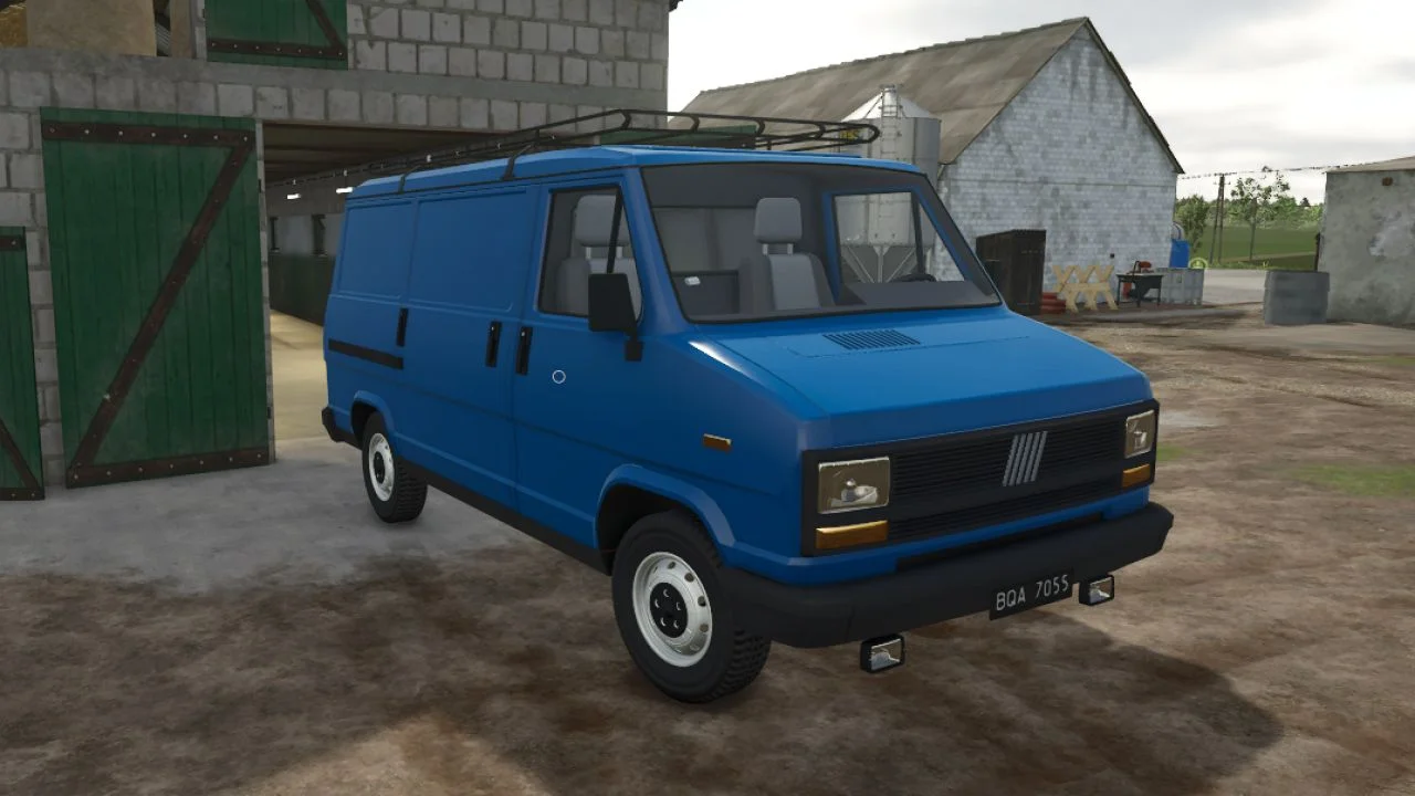 FS25 Fiat Ducato 1.9 TD V1.0.0.1 Vehicles Mod FS25 Mod Free Download