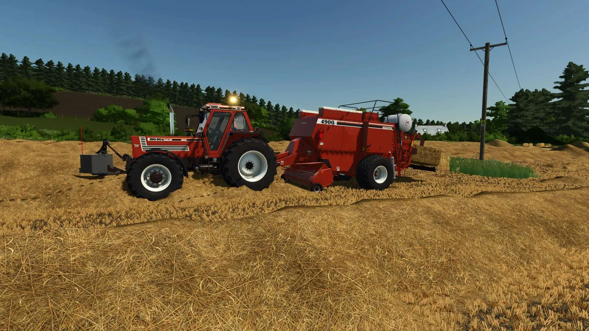 FS25 Fiat hesston v1.0 Vehicles Mod FS25 Mod Free Download