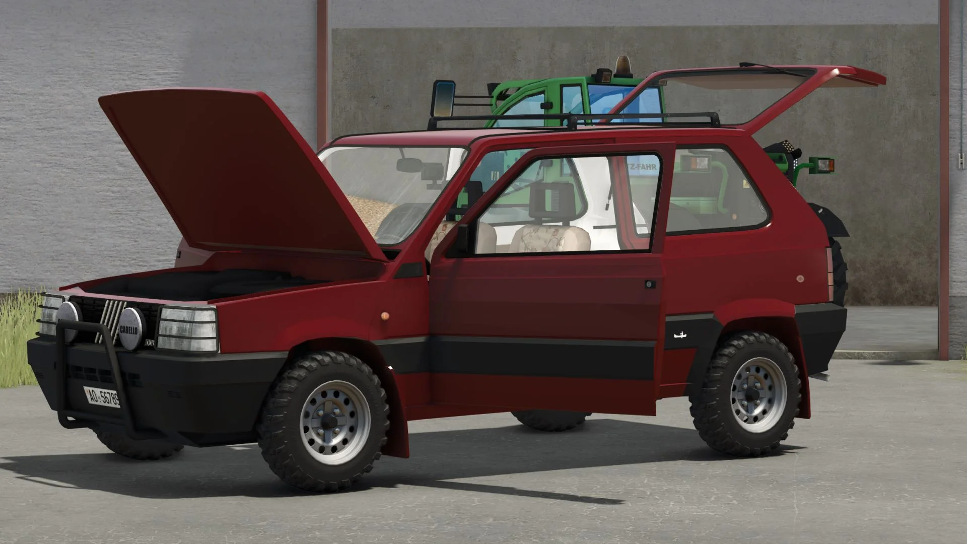 FS25 Fiat Panda V1.0 Vehicles Mod FS25 Mod Free Download
