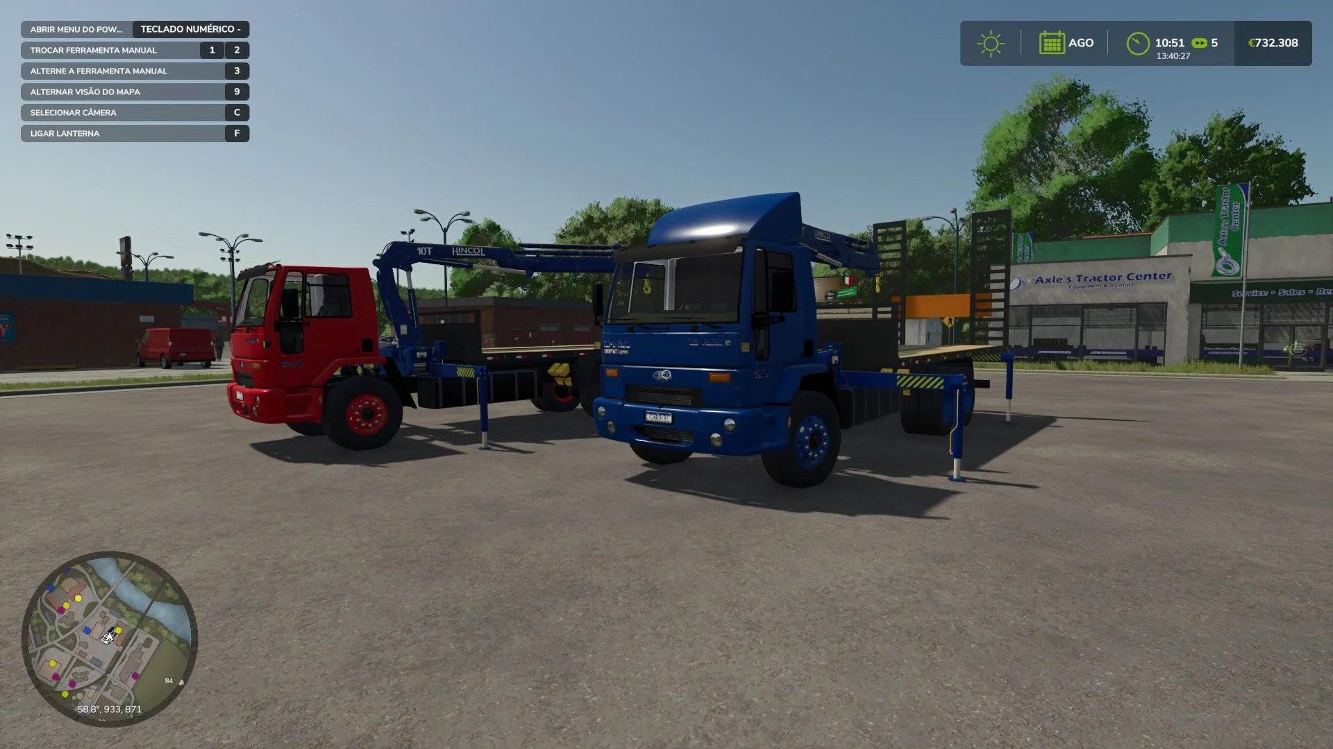 FS25 Ford Cargo 2422E v1.0 Vehicles Mod FS25 Mod Free Download