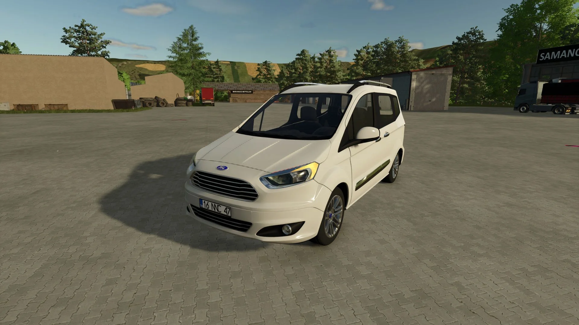 FS25 Ford Courier V1.0 Vehicles Mod FS25 Mod Free Download