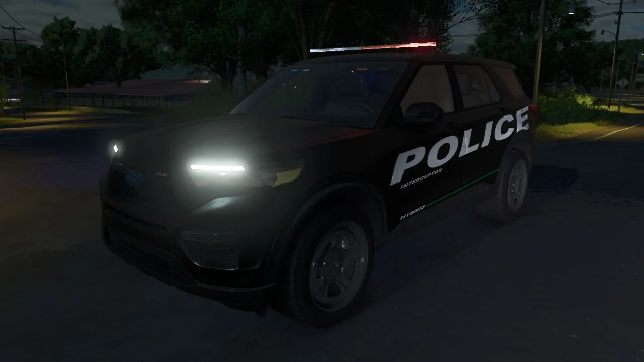 FS25 Ford Explorer Police V1.0.1 Vehicles Mod FS25 Mod Free Download