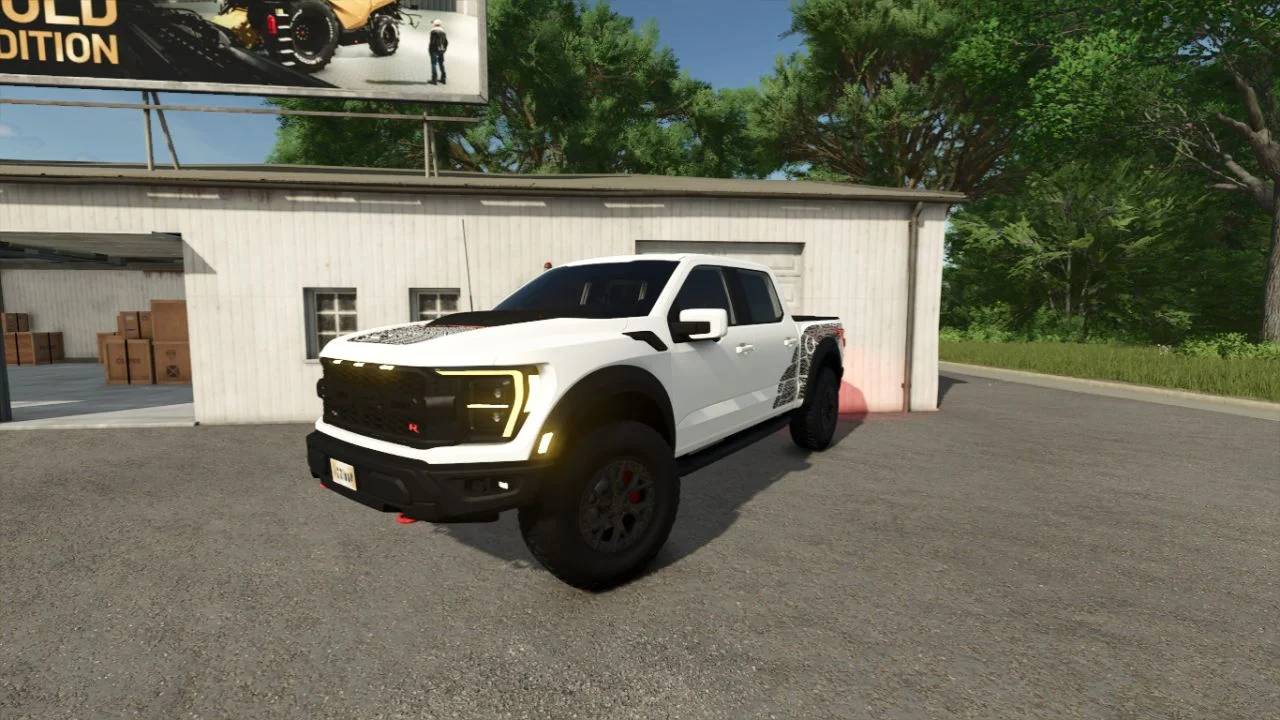 FS25 Ford F-150 Raptor R V1.2 Vehicles Mod FS25 Mod Free Download
