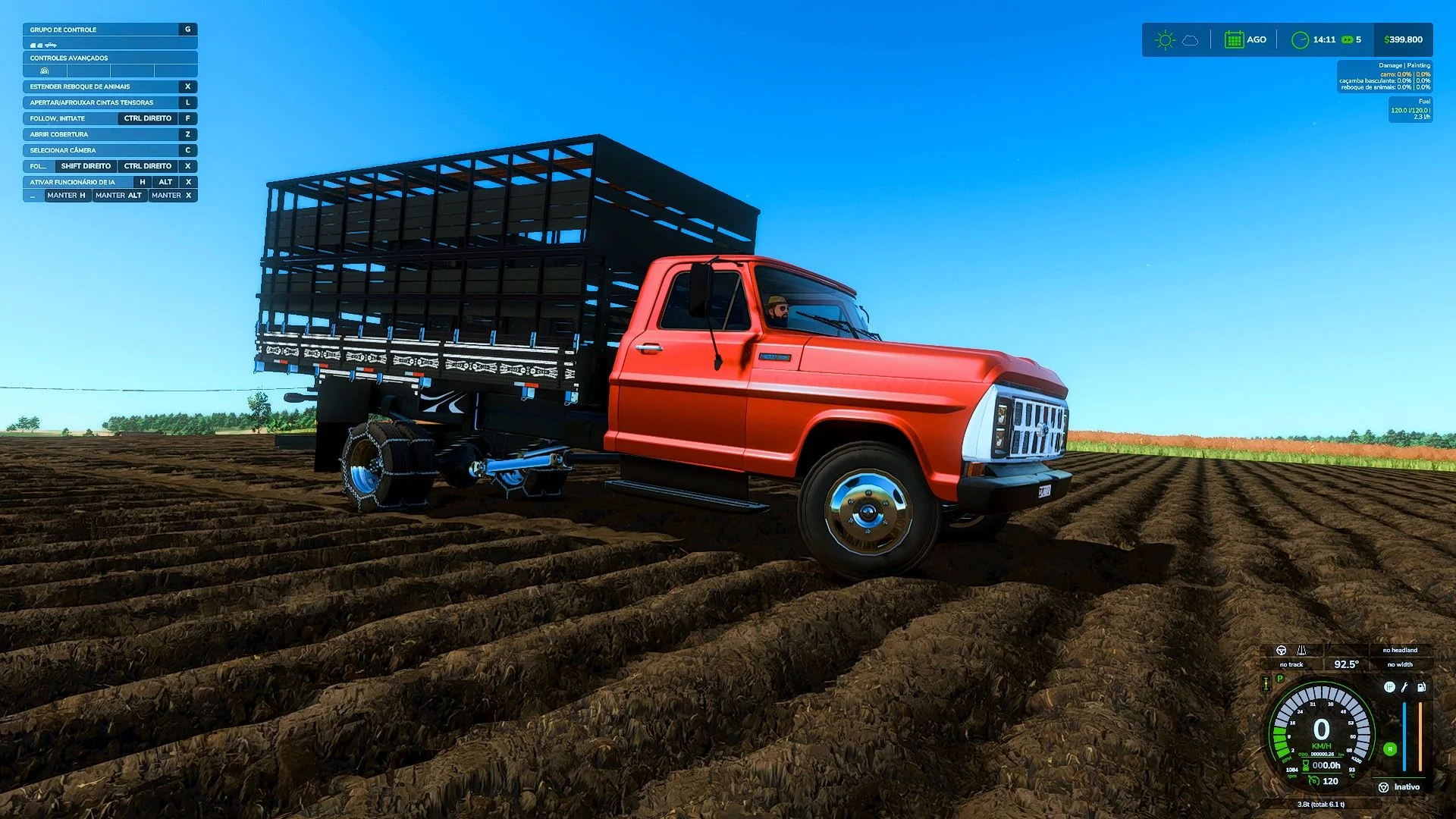 FS25 Ford F-4000 V1.0 Vehicles Mod FS25 Mod Free Download