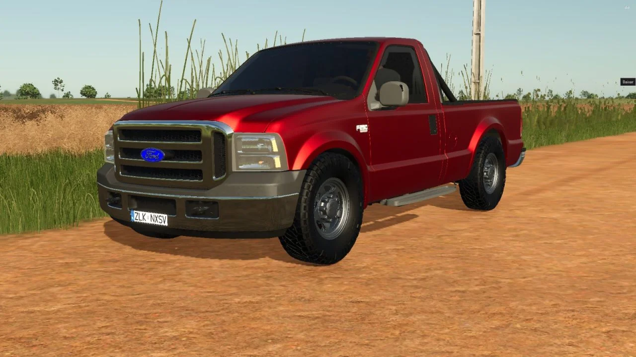 FS25 Ford F250 BR V1.0.3 Vehicles Mod FS25 Mod Free Download