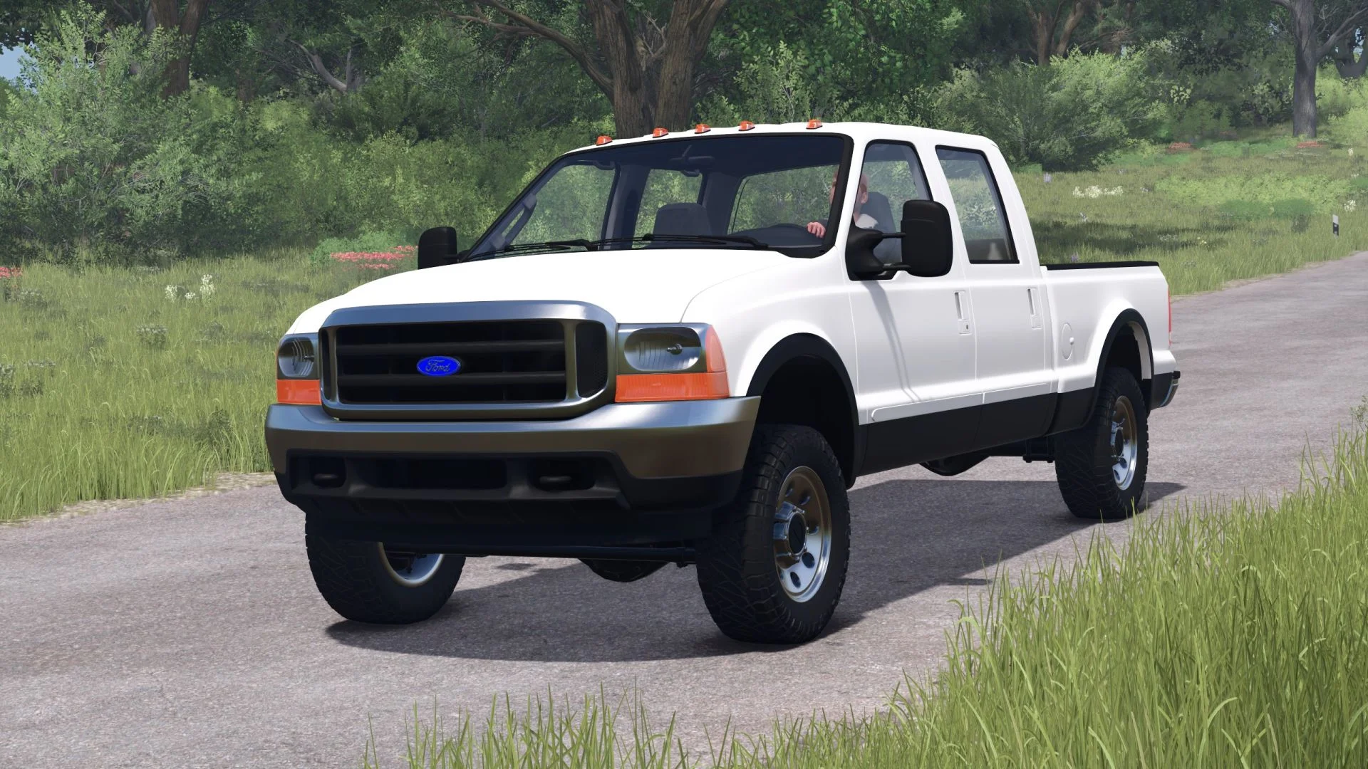 FS25 Ford F350 2003 V1.0 Vehicles Mod FS25 Mod Free Download