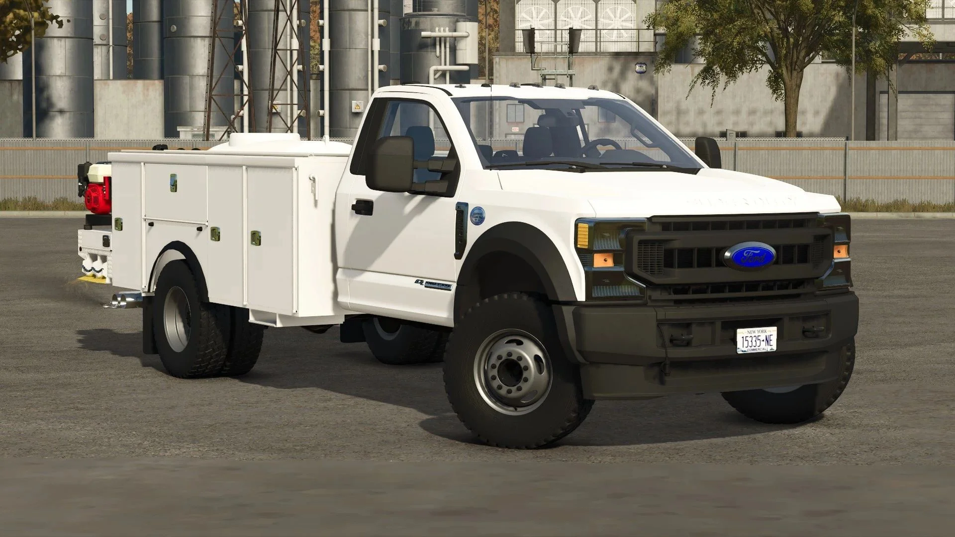 FS25 Ford F600 Service Truck V1.0 Vehicles Mod FS25 Mod Free Download