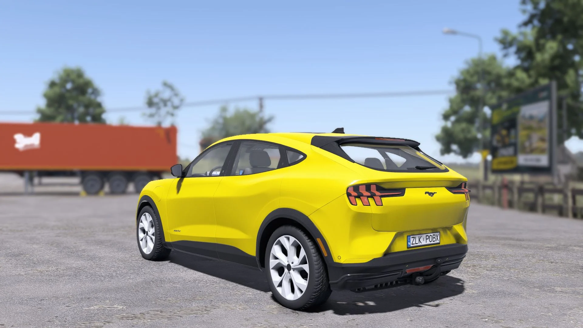 FS25 Ford Mustang Mach-E 2022 V1.0 Vehicles Mod FS25 Mod Free Download