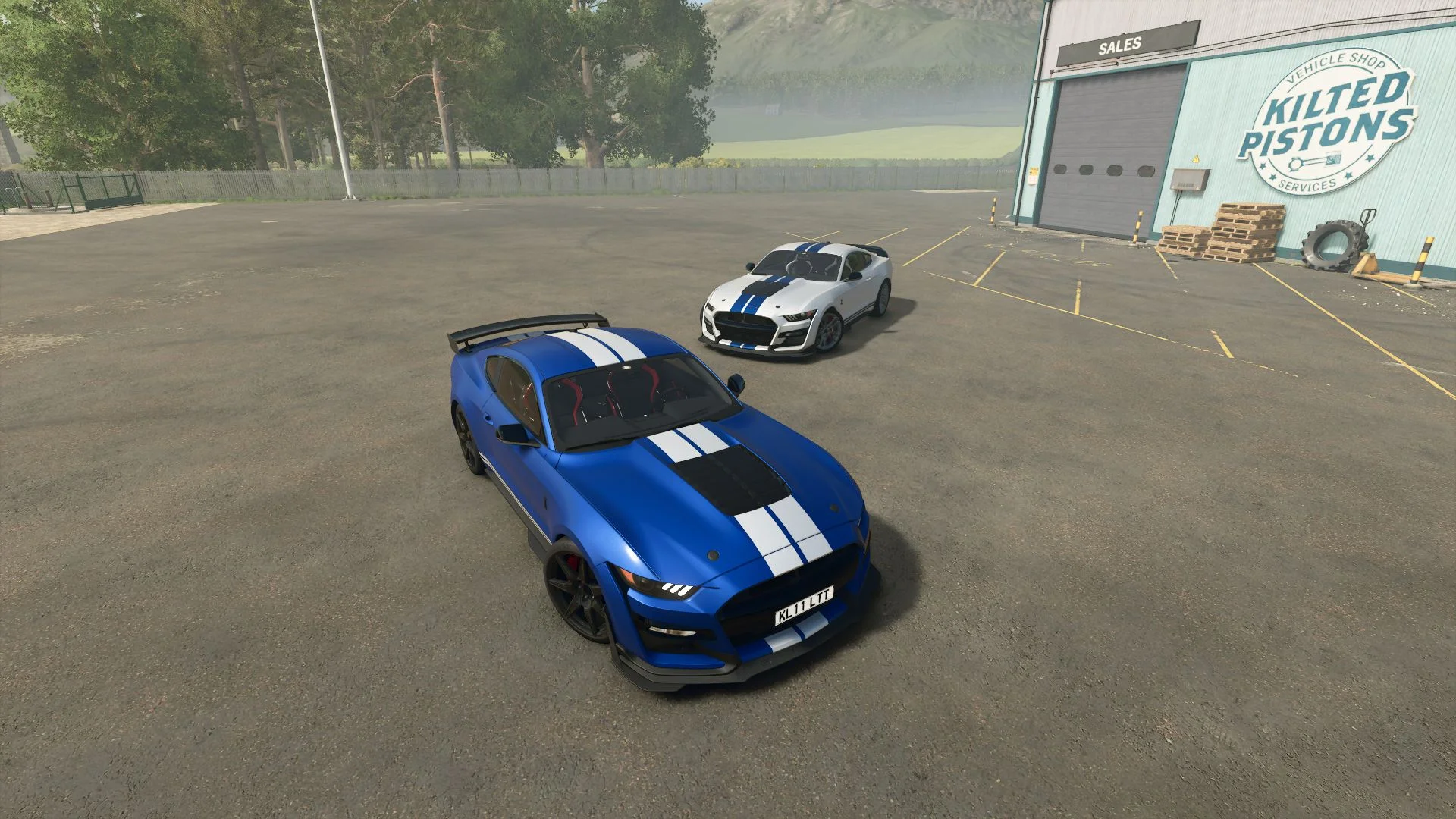 FS25 Ford Mustang Shelby GT500 2020 V1.0 Vehicles Mod FS25 Mod Free Download