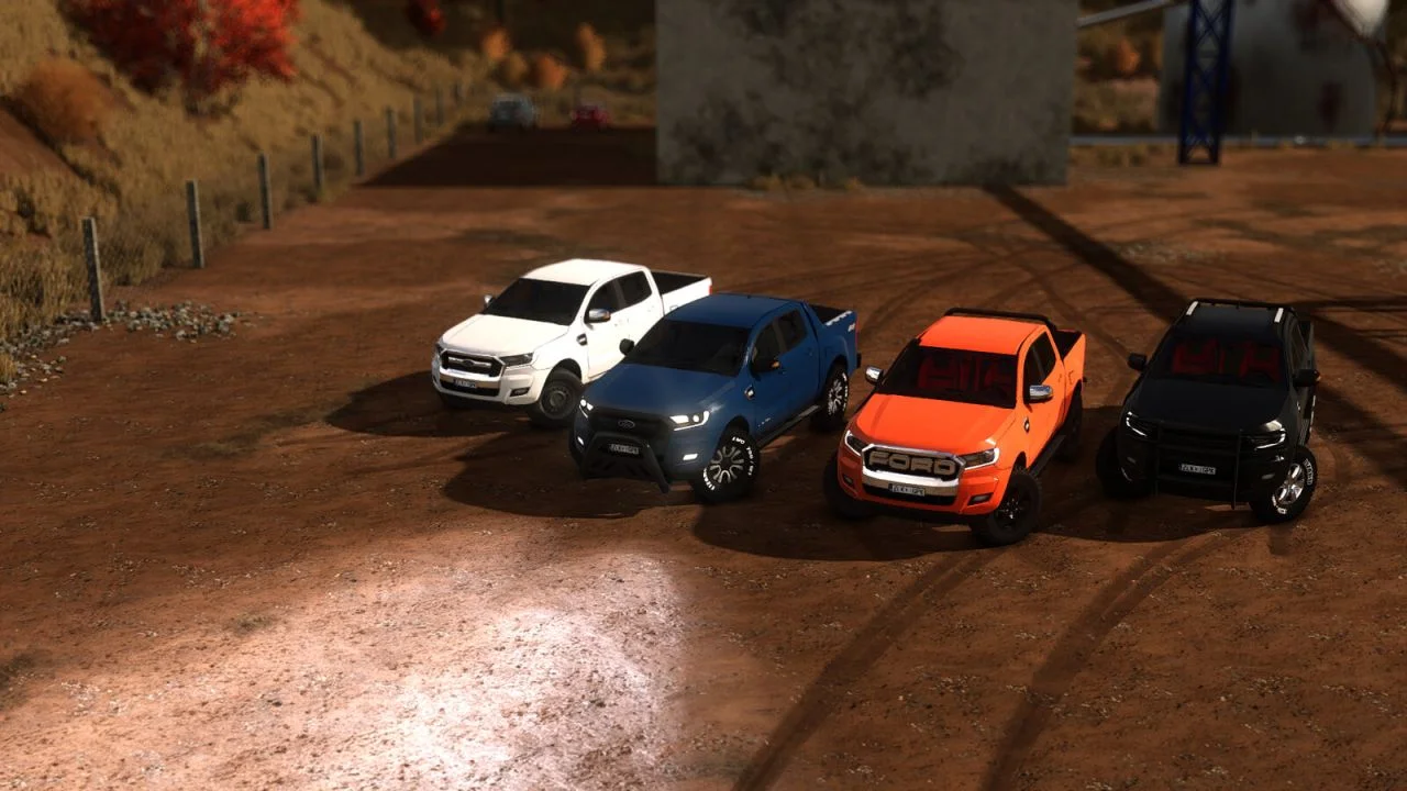 FS25 Ford Ranger 2017 V1.0 Vehicles Mod FS25 Mod Free Download